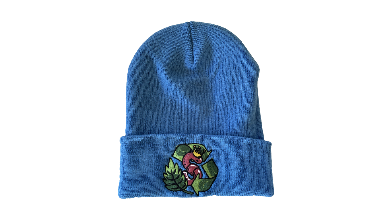 Blue Recycle No Till Kings Beanie